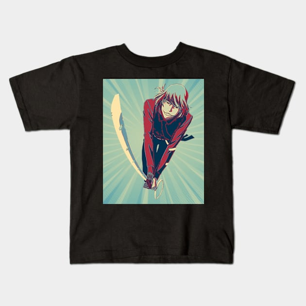 shinji hirako Kids T-Shirt by DinoZard